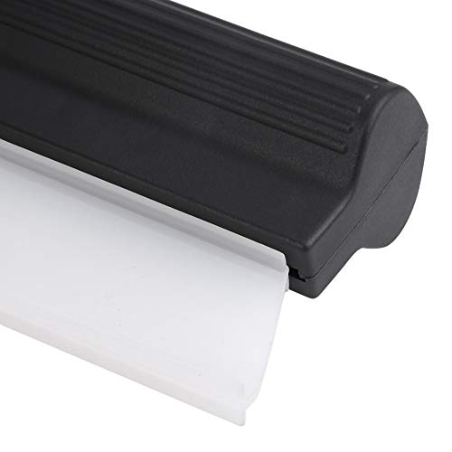 Ladieshow Black Car Windshield Squeegee,Premium Silicone Squeegee Can Be Used to Easily Clean Shower Doors,Windows and Mirrors,Bathroom Tiles,Countertops,Mirrors