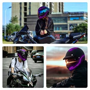 Motorcycle Helmet Light, 3 Modes Driving EL Light Strips, Led Helmet Light Strip, Night Riding Signal Light Decoration Kit