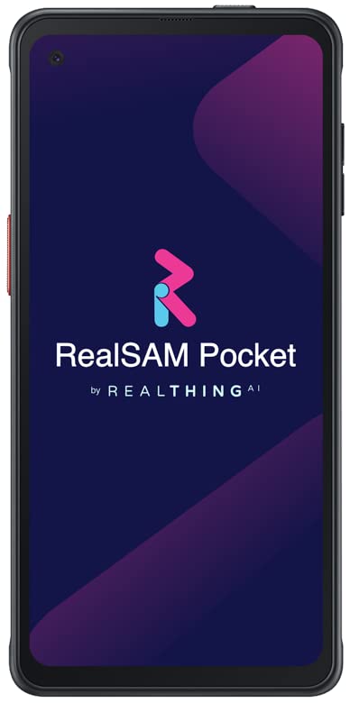 RealSAM Pocket Voice-Operated Unlocked 5G Smartphone for The Blind and Visually Impaired; Just Tap The Screen and Talk, It's That Simple (No Hunting Icons or Swiping Needed)