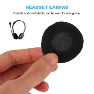 Headset Headphone Pads 180pcs Earbud Headphone Cover Pads Pad Cushion Sponge Cushions Universal Earpad Replacement Earphone Foam Cm Ear Covers Headphone Covers Ear Phones