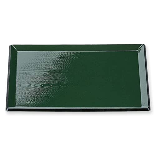 J-Kitchens Obon Tray, Rikyu Bon, Green, Tenkuro, Shaku 5, Made in Japan