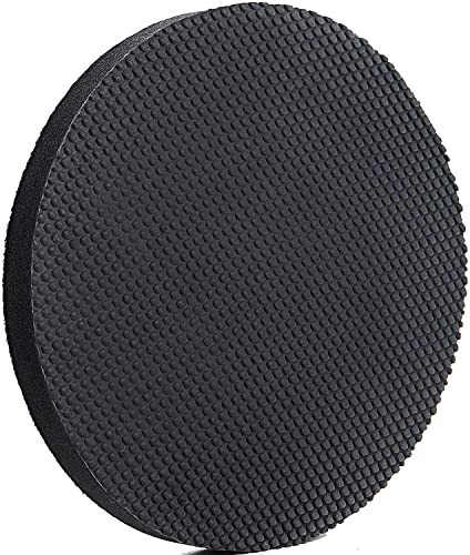 WEST HORSE 6" Car Detailing Clay Pad, Clay Bar Pad Disc for Auto Detailing, 1Pc Magic Clay Pad and 1Pc Hand Strap Applicator (6 Inch, Black)