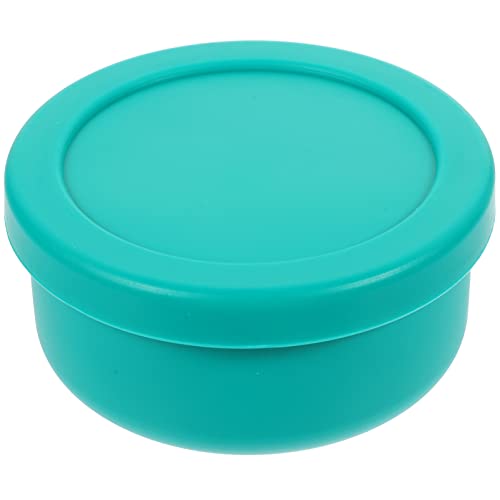 CALLARON Dough Bowl Proofing Boxes Dough Proofing Trays with Lid 700ml Silicone Box Container Pizza Dough Boxes Bread Dough Container Food Storage Box Container for Home Kitchen Green Veggie Tray