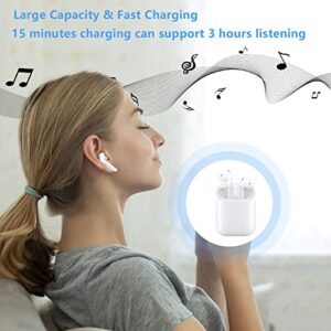 Murcycle Airpods Charging Case Only Compatible for Airpod 1 & 2 Generation, Replacement Wireless Charger Case with Bluetooth Pairing Sync Button, No Earbuds Include