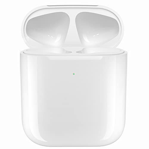 Murcycle Airpods Charging Case Only Compatible for Airpod 1 & 2 Generation, Replacement Wireless Charger Case with Bluetooth Pairing Sync Button, No Earbuds Include