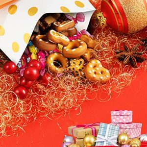 Hongyitime 50 PCS Candy Bag Treat Bags Candy Goodies Plastic Drawstring Gift Bags Treat Bags for Birthday Party Snack Wrapping Wedding Gift Party Favor