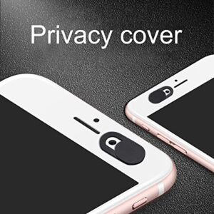 SamFansar 6Pcs Camera Lens Covers Privacy Protection Convenient Ultra Thin Universal Laptop Tablet Anti-Spy Webcam Covers Black