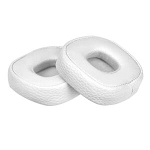 replacement earpads protein leather memory foam ear pads cushions cover repair parts compatible with marshall major 3 marshall major iii wireless on-ear headphone (white)