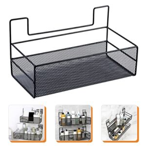 DOITOOL Kitchen Wall Floating Home Shower Shelves Storage Basket Shampoo Toiletries Wire Room Mounted Metal Office Conditioner Bedroom Mesh cm for Versatile Bathroom Living Drilling and