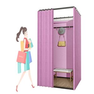 zussma clothing store fitting room, fitting room clothing store, portable dressing room, mobile temporary partition, shopping mall square privacy zone display rack, 3 sizes fitting room dressing room