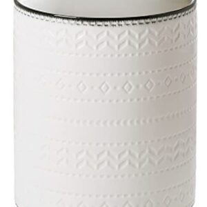 Getstar Large (7.2” x 6.2”) Kitchen Counter, Ceramic Cooking Utensil Holder with Protective & Non-Slip Cork Mat, Farmhouse Kitchen Decor