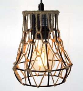 osasy rattan lampshades handwoven modern rattan lamp shade, handmade wicker lamp shade for table lamp, pendant light, floor lamp