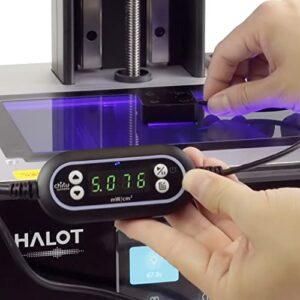 chitu systems digital uv light meter tool for 405nm standard photopolymer lcd/dlp/sla resin 3d printers