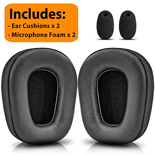 B450-XT B550-XT Kit Replacement Ear Pads Cushion Compatible with B450-XT B550XT Headset I B450 B550 XT Accessories (Protein Leather)