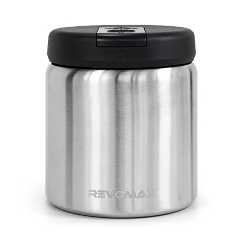 Twist-free Insulated Food Jar, Thermos For Hot Food, Vacuum Insulated Stainless Steel Lunch Containers With Wide Mouth, Leak Proof Soup Thermal Lunch Box, 20oz