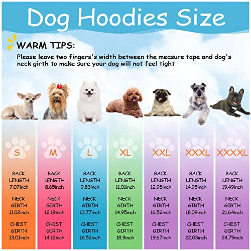 Christmas Pet Clothes with Hat,Soft Fleece Warm Hoodie Sweater Elastic,Suitable for Clothes Outfit for Puppy Small Dogs Cats（Grey,XXXX-Large）