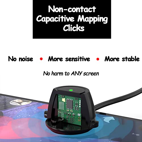 Auto Clicker for Phone Screen:Undetectable Automatic Tapper for Android&IOS，Simulated Finger Continuous Clicking, Adjustable Speed Physical Clicker， Suitable for Reward Tasks ,Games, Live Broadcasts（1 Second Clickest 35 Times）