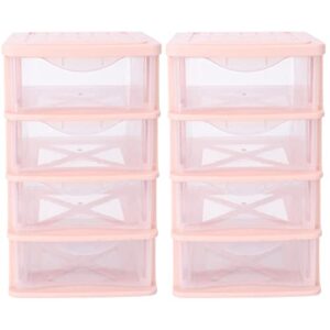 alipis mini fridge 2pcs dresser shelf duty shoes storing stackable makeup layers, four- office~ kids craft with sewing multilayer office holder clo crafts, small cube accessories shoe organizer