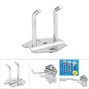 Pegboard Hook,Peg Boards For Wall,5PCS Hardware Tool Storage Rack Pegboard Hook Wall Mounted Garage Tool Storage Stand(50*￠6mm)