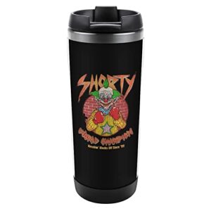 zhangxm killer horror klowns movie from outer space water bottles tumbler double wall vacuum leak proof carton bottles insulated travel mug