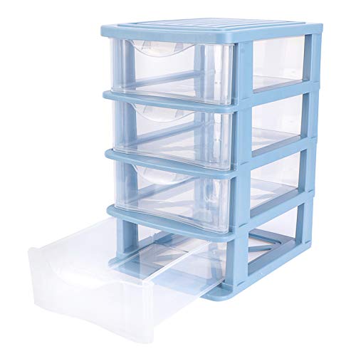 Cabilock Small Drawer Organizer 2pcs Organizer- Bedroom Unit Storage Rack Clear Vanity Tier Drawers, Bathroom, Drawersdesk Dresser Office Supplies, Sewing Decor and Table Desktop Sneakers Box