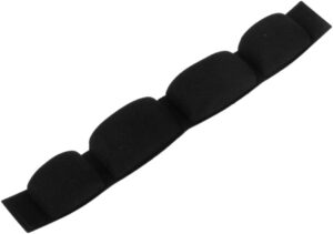 replacement fabric headband pad compatible with sennheiser hd600, hd580, hd650, hd660 s headphone (hd580)