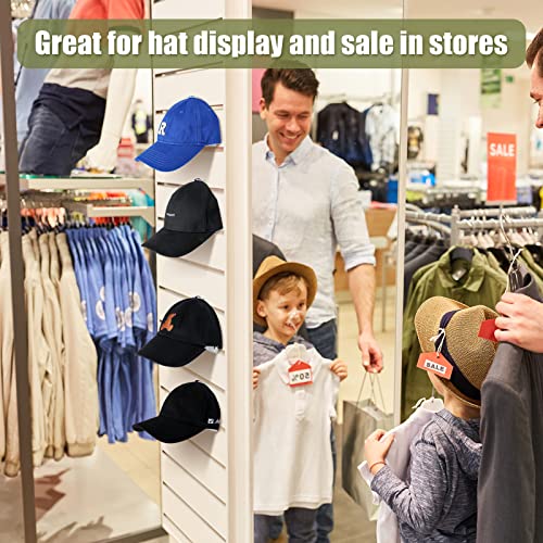 16 Pcs Baseball Cap Display Hat Display Hat Hanger for Wall Mounted Hat Rack Wall Hat Organizer for Baseball Caps Baseball Cap Storage & Organization for Cap Collectors for Door Closet Shelf Bedroom