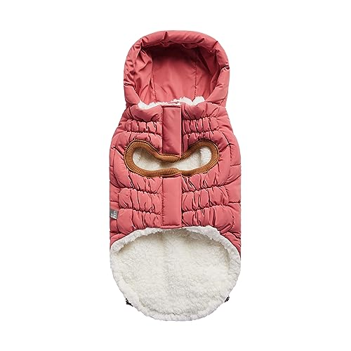 GF Pet Pink Super Puff Dog Parka, Medium