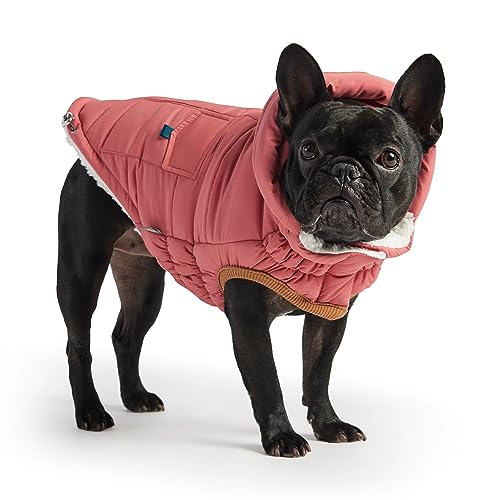 GF Pet Pink Super Puff Dog Parka, Medium