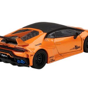 Toy Cars Lambo Huracan GT LB Works Arancio Borealis Orange Met w/Gray Met Top Ltd Ed to 5400 pcs 1/64 Diecast Model Car by True Scale Miniatures MGT00355