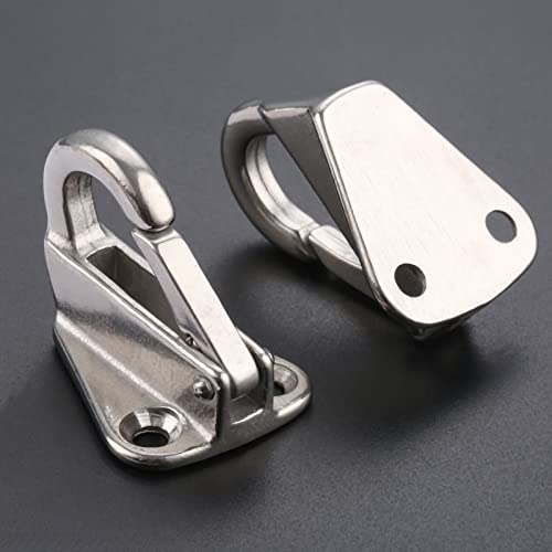 Stainless Steel 316 Fending Hooks Fender Spring Hook Snap Attach Rope Boat Sail Tug Ship Marine Hardware Boats Accessories (2)