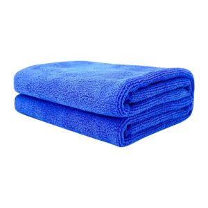 hainomelon professional microfiber drying towel-1pack, premium drying towel, scratch-free, strong water absorption drying towel for cars, suvs, motorcycle, trucks, and boats
