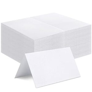 pecula 120 pcs place cards blank fillable banquet seat card, 2x3.5in place cards for table setting, escort cards, name cards, wedding place cards for wedding, table, dinner parties