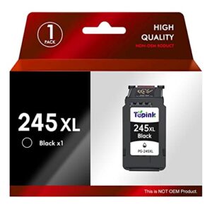topink 245xl black ink cartridge for canon printer ink 245 black xl pg-245 pg 243 pg-243 compatible with cannon pixma mx490 mx492 mg2522 ts3100 ts3122 ts3300 ts3322 tr4500 tr4520 tr4522 printer