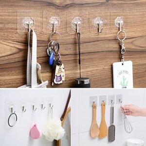 NEIYIDAREN Adhesive Hooks Hanging Heavy Duty (Style 2)