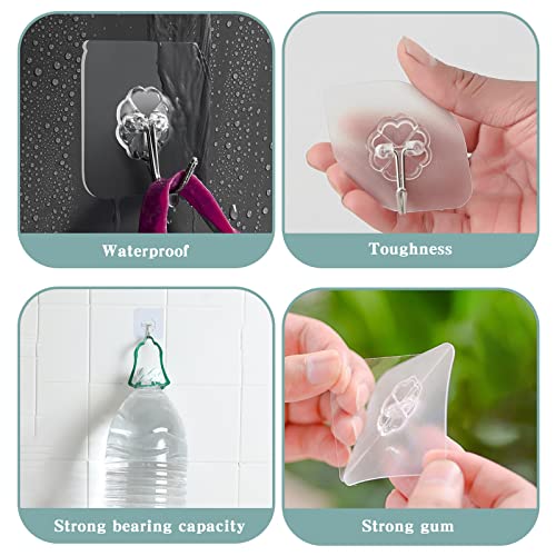 NEIYIDAREN Adhesive Hooks Hanging Heavy Duty (Style 2)