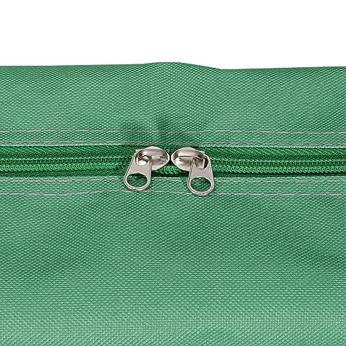 PATIKIL Closet Storage Bags, 80L Capacity Large Waterproof Moving Storage Bag Totes with Strong Handles for Home Camping, Green