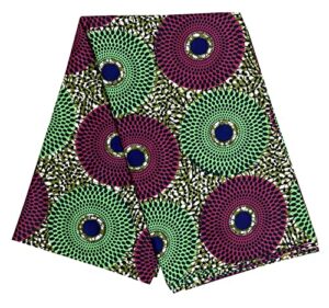 african wax prints fabric new ankara bazin 6 yards african cloth for party dress (p067)