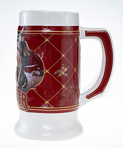 2022 Budweiser Limited Edition Collectors SERIES #43 Clydesdale Holiday Stein - Ceramic Beer Mug - Christmas Gift for Men, Father, Husband - Collectable Room Decor for Den, Man Cave, Home Bar