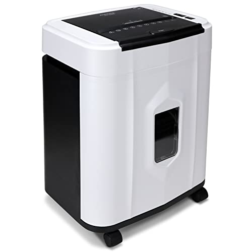 Aurora AU120MB 120-Sheet Auto Feed High Security Micro-Cut Paper Shredder / 30 Minutes (White/Black)