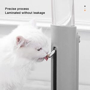 Tnfeeon Automatic Dog Water Bowl Dispenser for Cat Pet Animal,Dog Standing Water Dispenser Bowl Automatic Detachable Pet Drinking Feeder for Dogs Cats 680ml