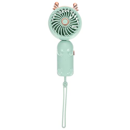 TENDYCOCO Handheld Fan 2sets Cartoon for Outdoor Hand Portable Functional Charging Cooling Multi- Small Women Fan Lightweight Desktop of Pocket Fans Multifunctional Men, Desk Portable Fan