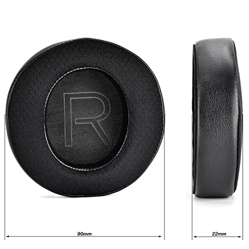 AW510H AW310H Upgrade Thicker Ear Pads Silicone Gel Earpads - defean Replacement Ear Cushion Compatible with Alienware AW510H AW310H 7.1 PC Gaming Headset (Black Cooling Gel)