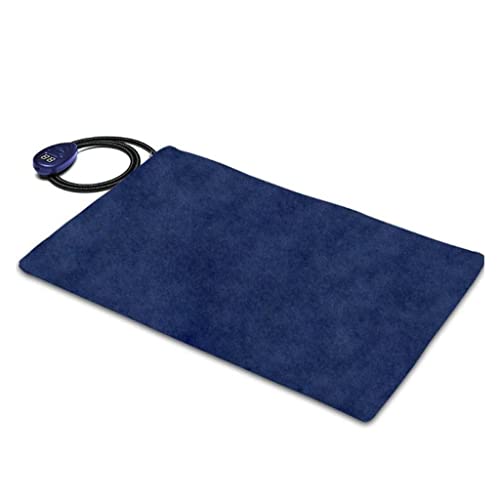 SMLJLQ Electric Pet Heating Pad Blanket Bed for Dogs and Cats Indoor Warming Mat Home Office Chair Heated Mat 50x50cm