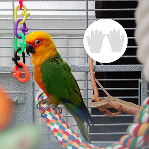 balacoo Anti-bite Bird Handling Gloves Gloves for Bird: Material ensures The Good Protection Effect. Hamster Handling Gloves