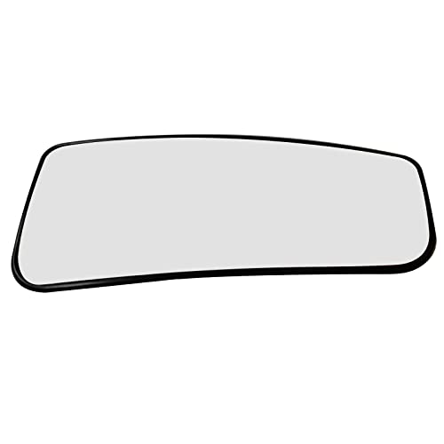 KYYET Passenger Right Side View Lower Wind Mirror Glass Fits for 2015-2020 F150 2017-2020 F250 F350 Heated Convex Towing Mirrors with Back Holder, Replace FL3Z17K707K