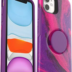 OtterBox + Pop Symmetry Series Case for iPhone 11 (NOT Pro/Pro Max) Non-Retail Packaging - Berry Flow