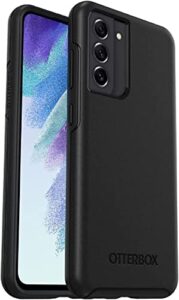 otterbox symmetry series case for samsung galaxy s21 fe 5g (only) - non-retail packaging - black