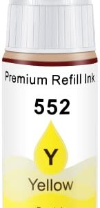 storcfe 552 Refill Ink Bottles Replacement for Epson 552 T552 T552920 Used for Epson EcoTank Photo ET-8550 ET-8500 Printers (1Black, 1Photo Black, 1Cyan, 1Magenta, 1Yellow, 1Gray, 6-Pack)