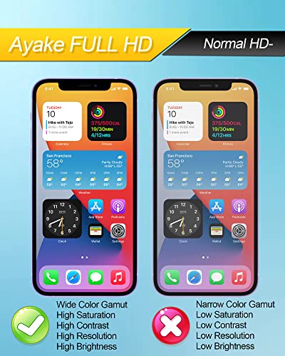 Ayake for iPhone 11 Pro Max Screen Replacement, Full HD 6.5-inch LCD Screen and Touch Digitizer Assembly with Repair Tool Kits Waterproof Sticker and Screen Protector Face ID True Tone Programable
